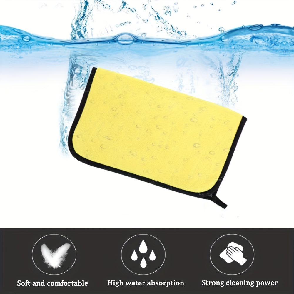 Car Wash Microfiber Fishing Towel Car Cleaning Drying Cloth