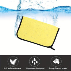Car Wash Microfiber Fishing Towel Car Cleaning Drying Cloth