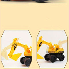Excavator Toy Car Set Engineering Car Beach Toy Construction Car Team Activity