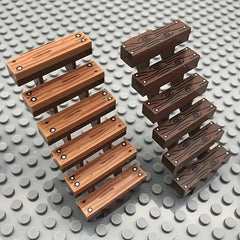 City House Accessory Set Brick Stair Kit DIY Blocks Home Decor Gift