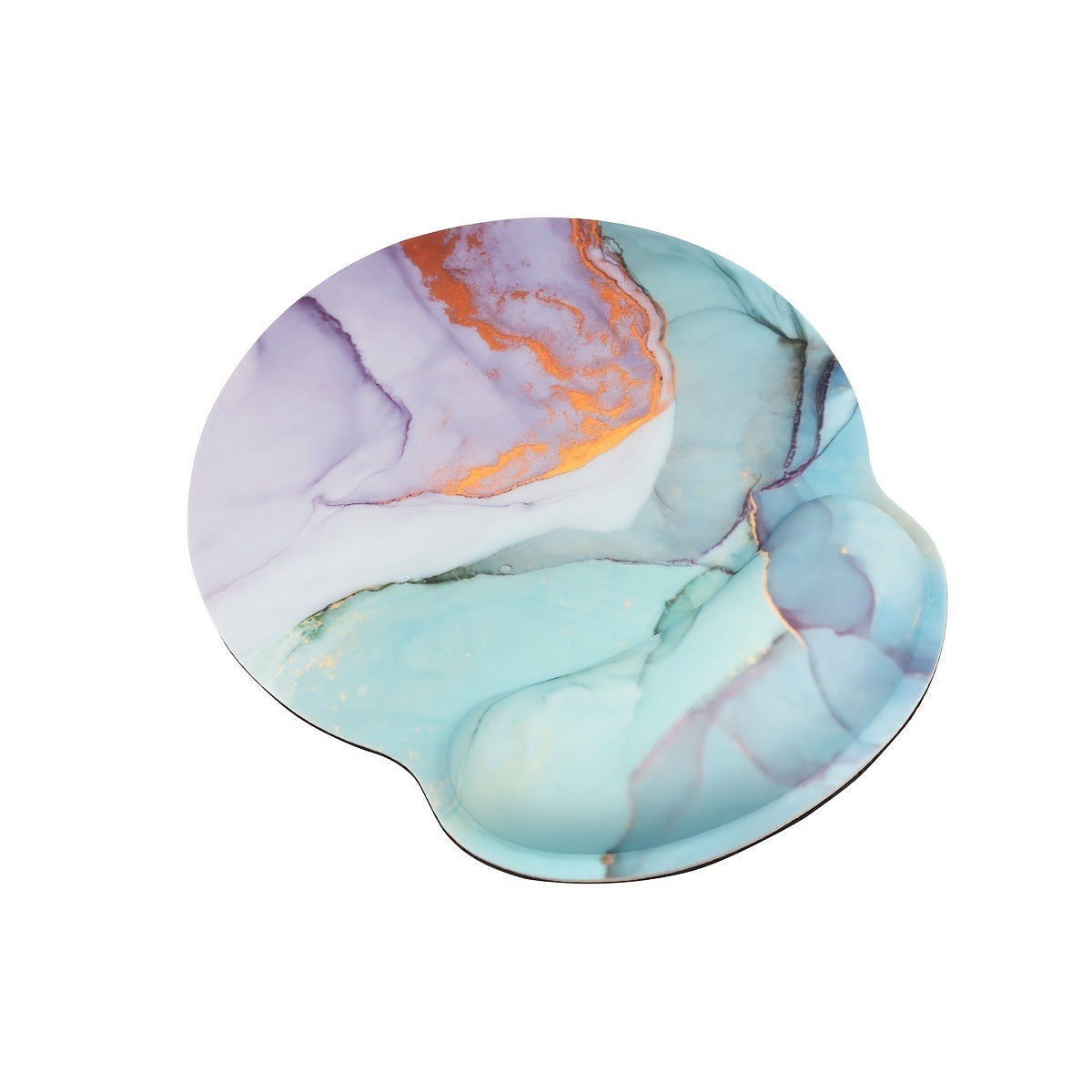 Marble Mouse Pad Wrist Rest Memory Foam Non Slip Comfortable Hand Rest