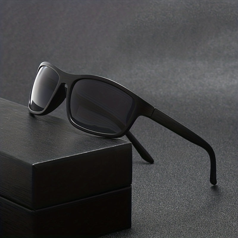 Men's Square Frame Sunglasses UV Protection