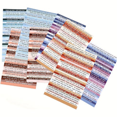 Inspirational Quotes Stickers for Scrapbooks, Diaries, Planners