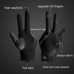 Pro Billiards Gloves: Light, Breathable, Non-Slip Snooker Gloves