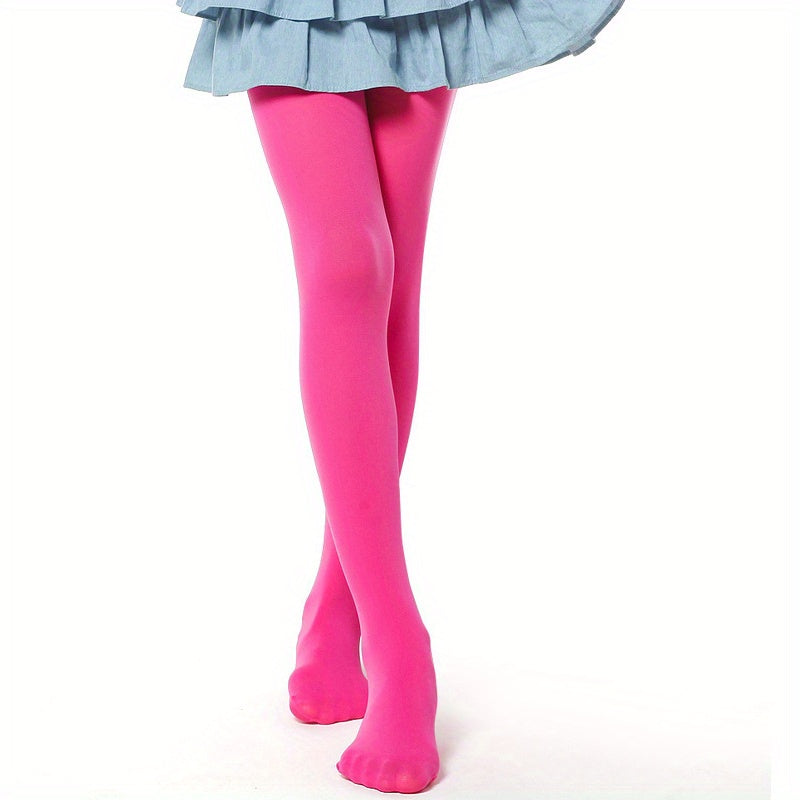 Girls Dopamine Stockings Pantyhose Summer Breathable School Wear 2-8Y
