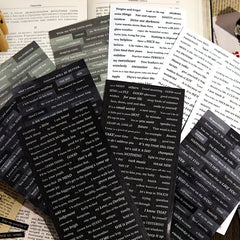 3pcs Washi Stickers for DIY Decoration & Scrapbooking