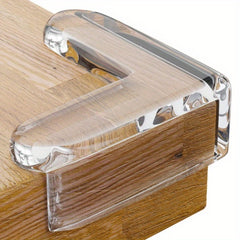 4pcs Transparent Anti-collision Corner Table Corner Cover