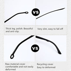 Rimless Anti Blue Light Glasses for Men Women 1.0-4.0