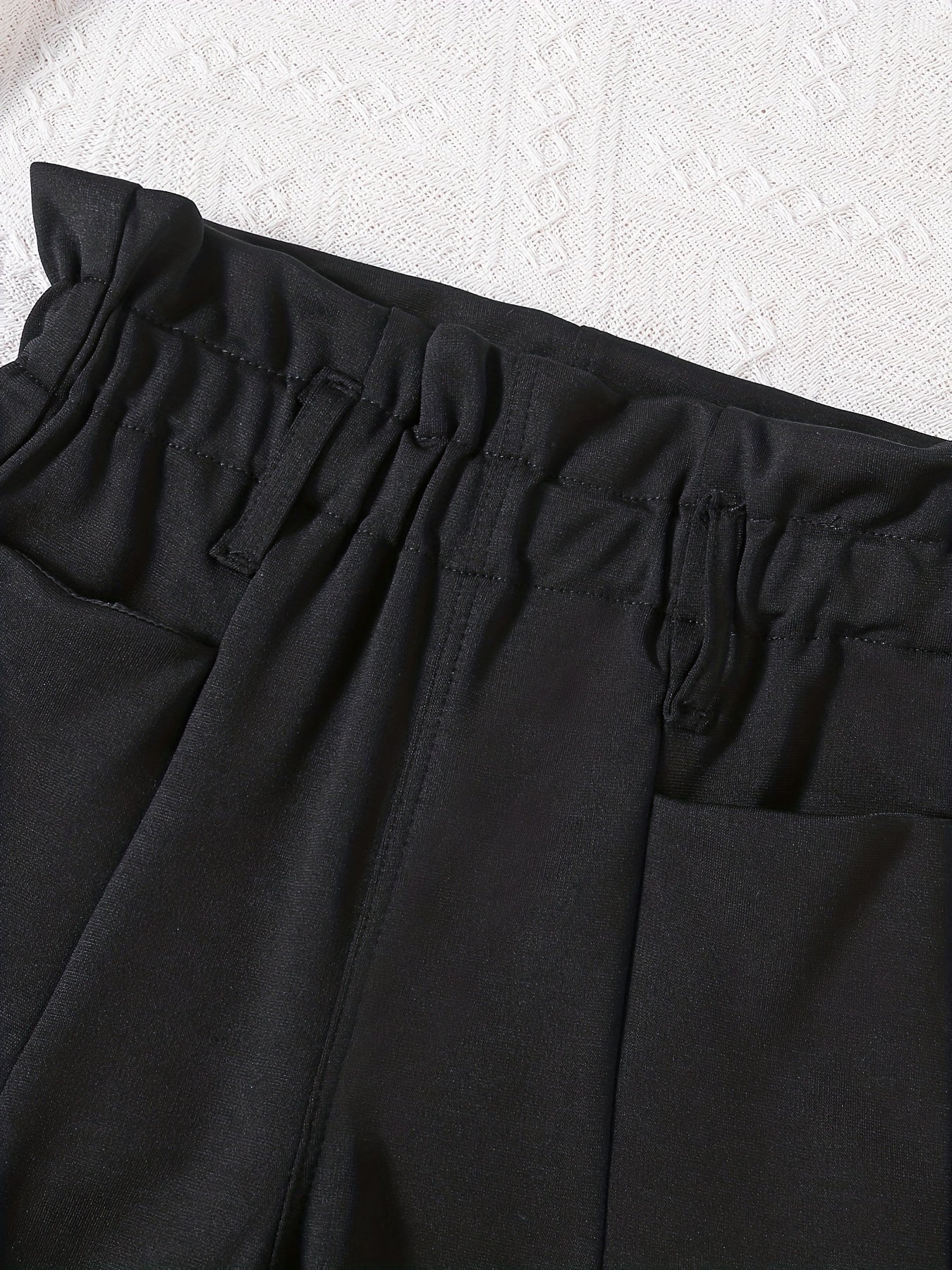 Girls High Waist Wide Leg Pants Kids Spring Summer Clothes