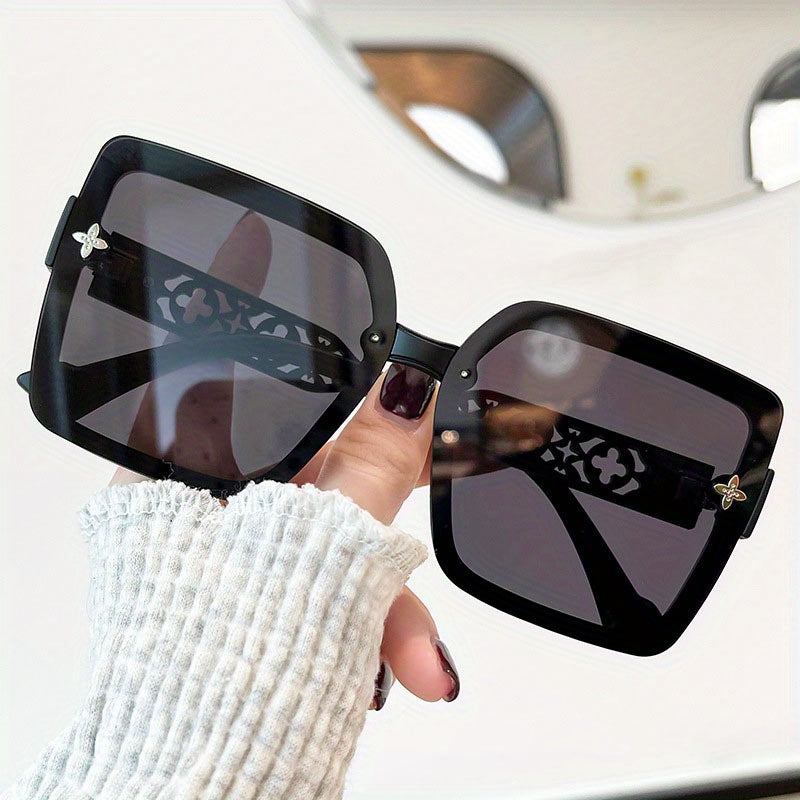 Large Square Sunglasses Gradient Glasses UV400