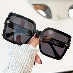 Large Square Sunglasses Gradient Glasses UV400