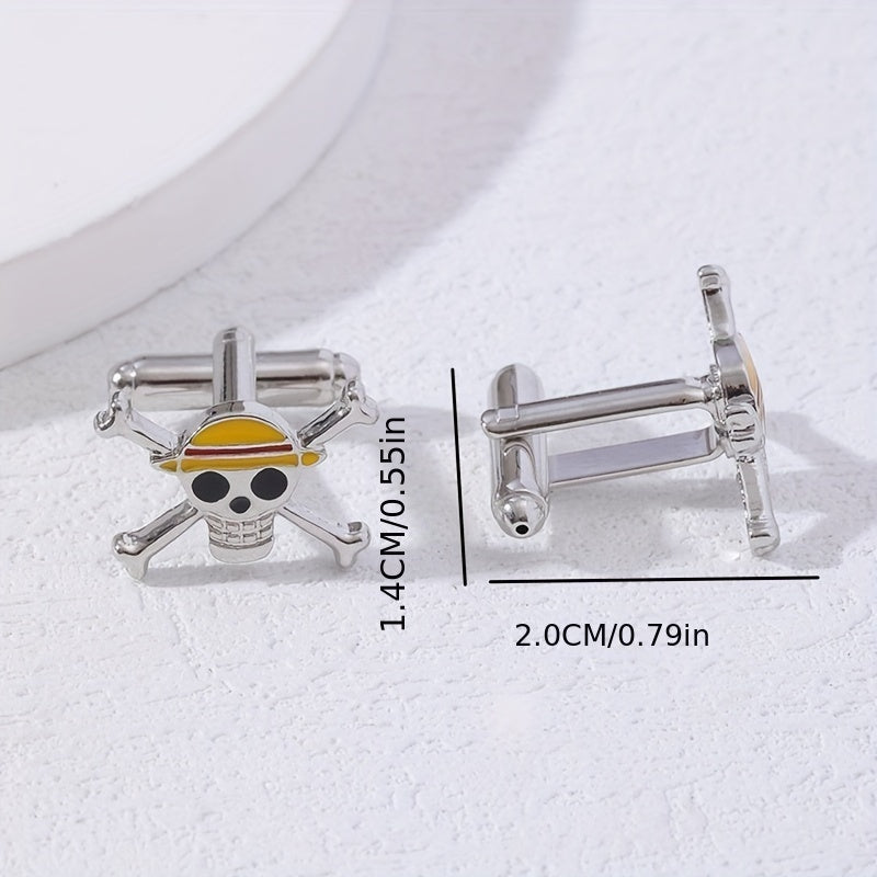Skull Cufflinks Shirt Cufflinks Men's Jewelry