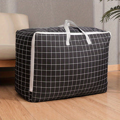 Large Capacity Storage Bag Zipper All Over Pattern Organizer Zipper
