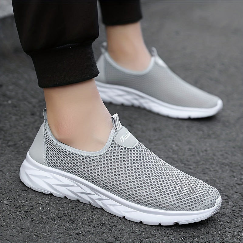 Men's Slip On Casual Shoes Breathable Lightweight for Traveling Jogging