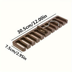 Foldable Belts Storage Hanger 10 Grids Clothes Rack Ties Belts Organizer