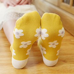 6 Pairs Women's Ankle Socks Cotton Low Cut Boat Short Socks
