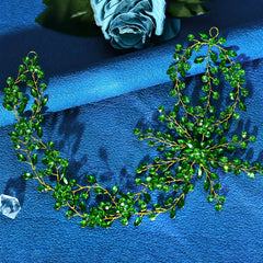 Green Sequin Bridal Headband for Women Sweet & Style Perfect for Weddings