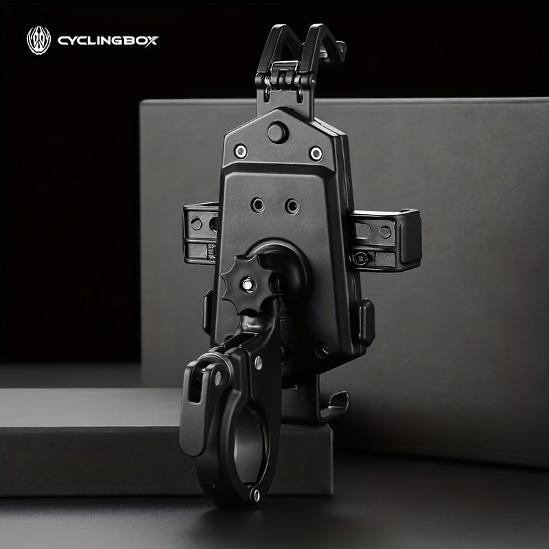 Aluminum Bike Lock & Phone Holder Bracket