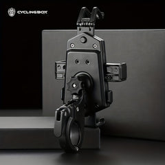 Aluminum Bike Lock & Phone Holder Bracket