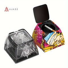 E-sports Cyberpunk Split Ashtray with Cigarette Holder