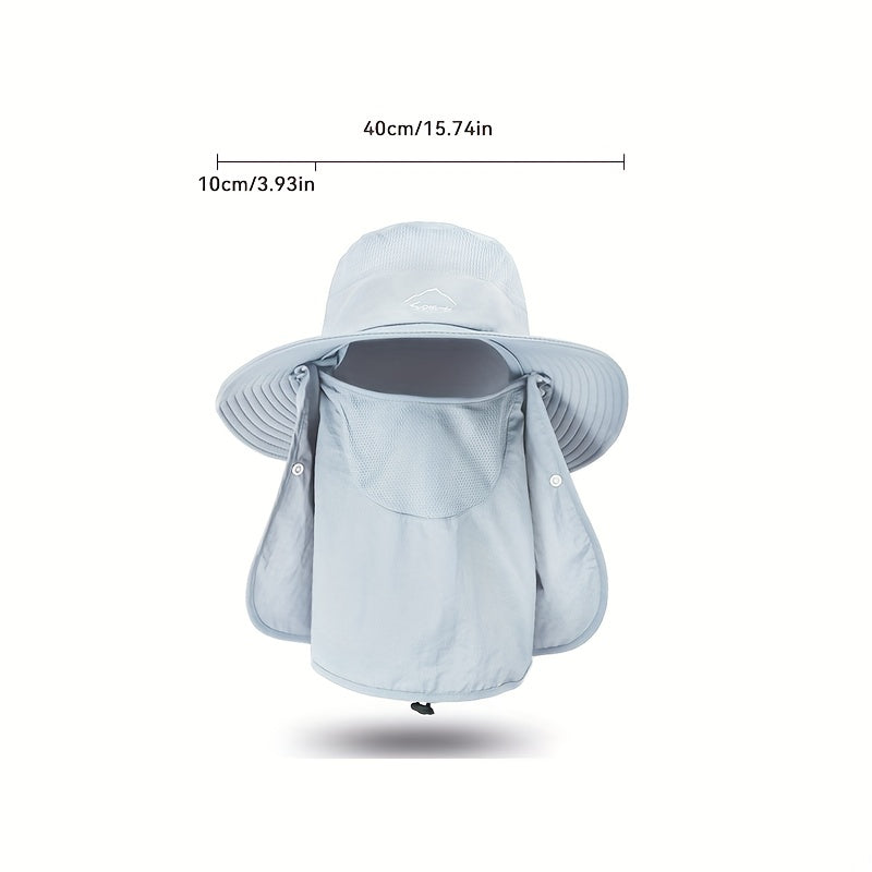Fisherman's Hat Male Sunshade Hat Summer Outdoor Quick drying Sunscreen Hat