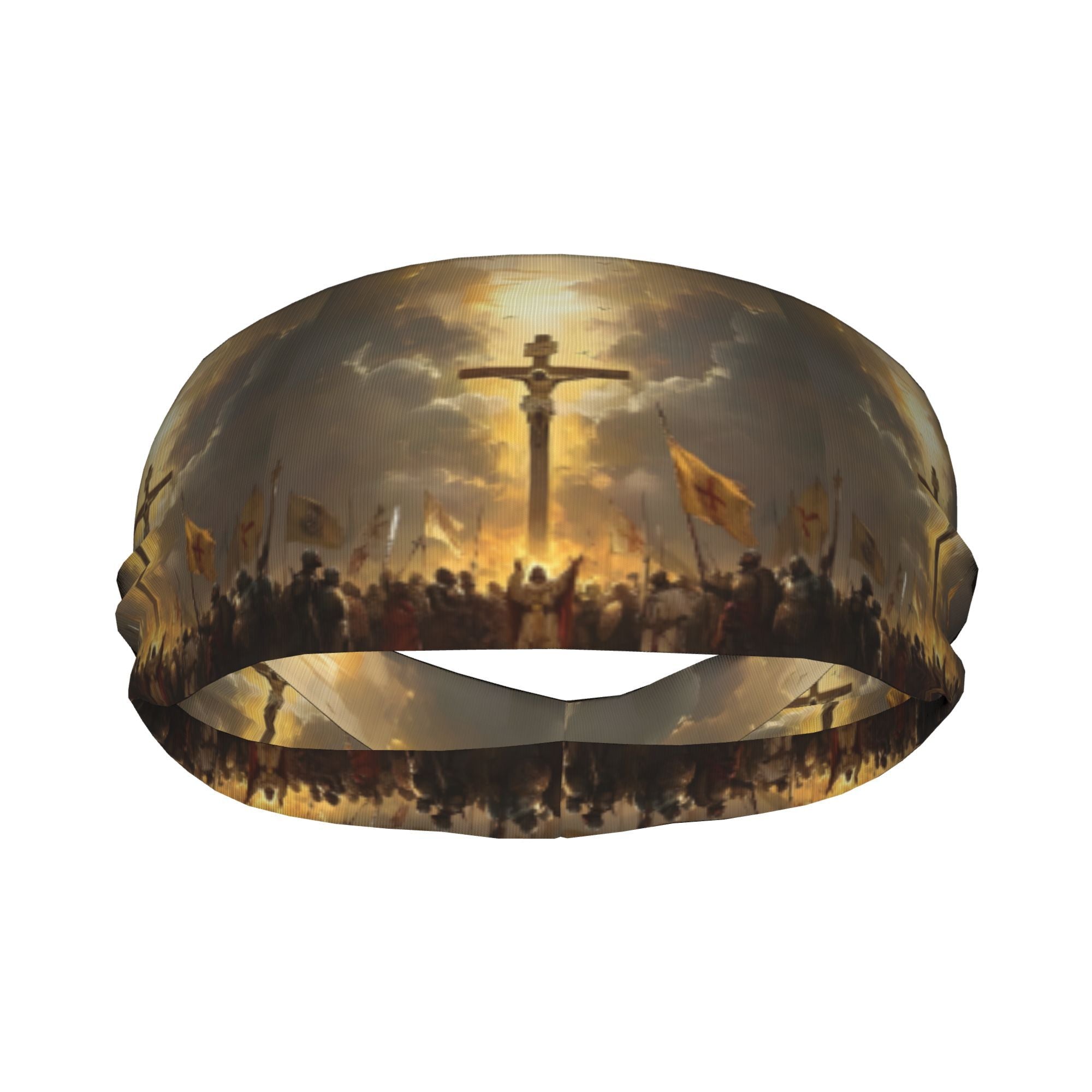 Jesus Unisex Sports Headband Moisture Wicking Stretchy Breathable Polyester