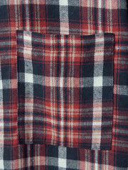 Men's Plaid Button Up Casual Long Sleeve Shirt