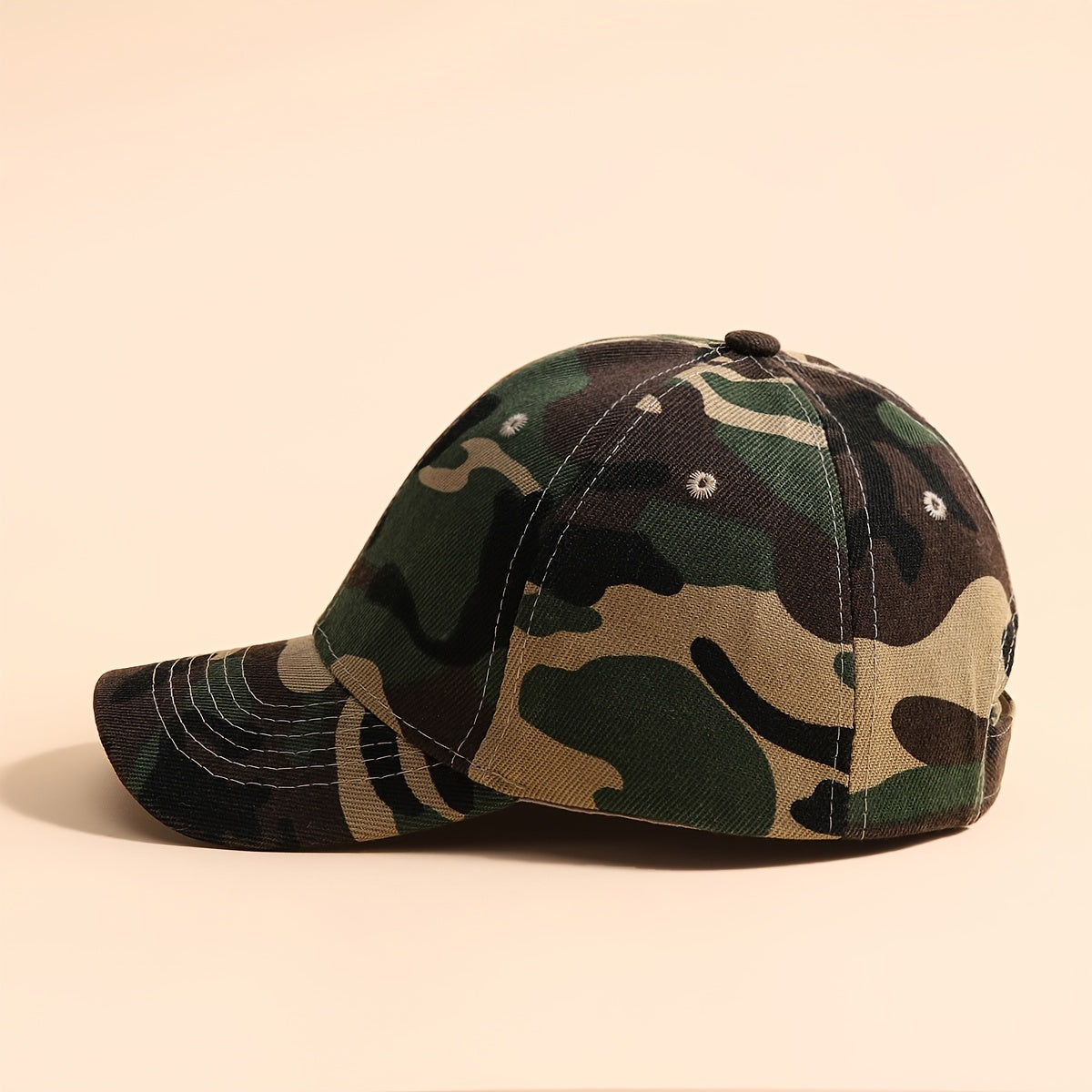 Kids Camo Baseball Cap Sun Protection Hat for Outdoor Activities