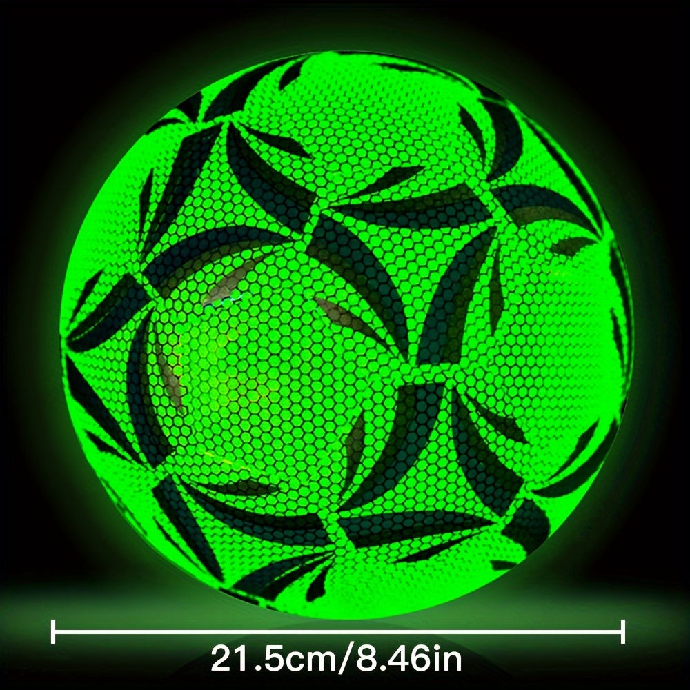 1PC Size 5 Glow In The Dark Soccer Ball
