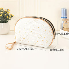Glitter Makeup Bag For Women Waterproof Travel Toiletry Bag