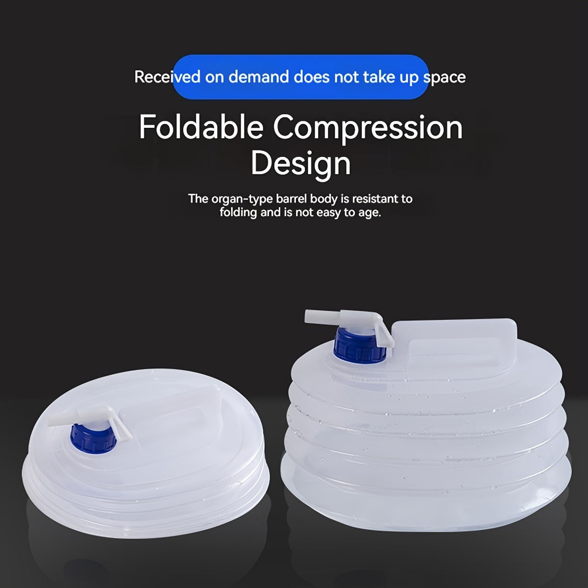 Folding Water Bag Outdoor Camping Portable Large Capacity 5L10L 15L