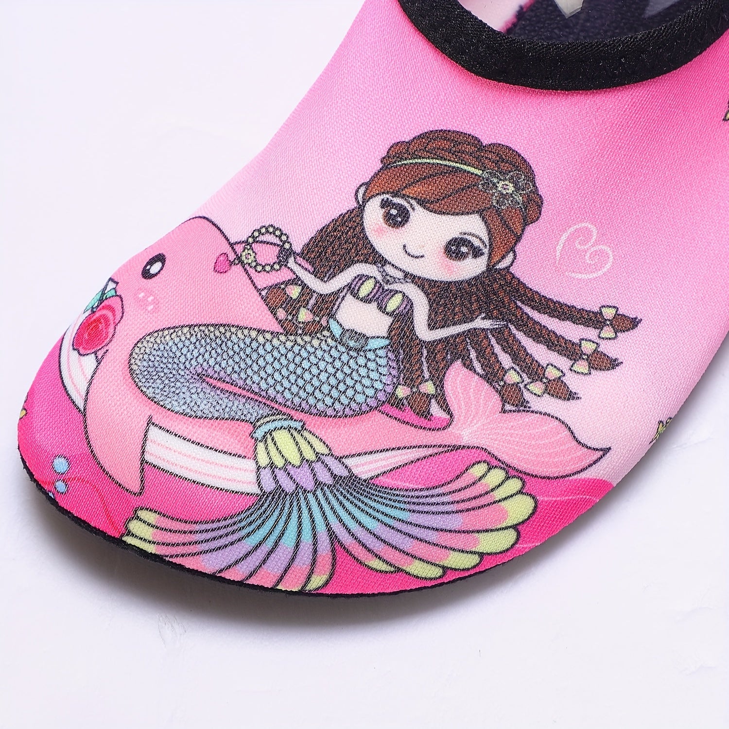 Mermaid Water Shoes for Toddler Girls Lightweight Non Slip