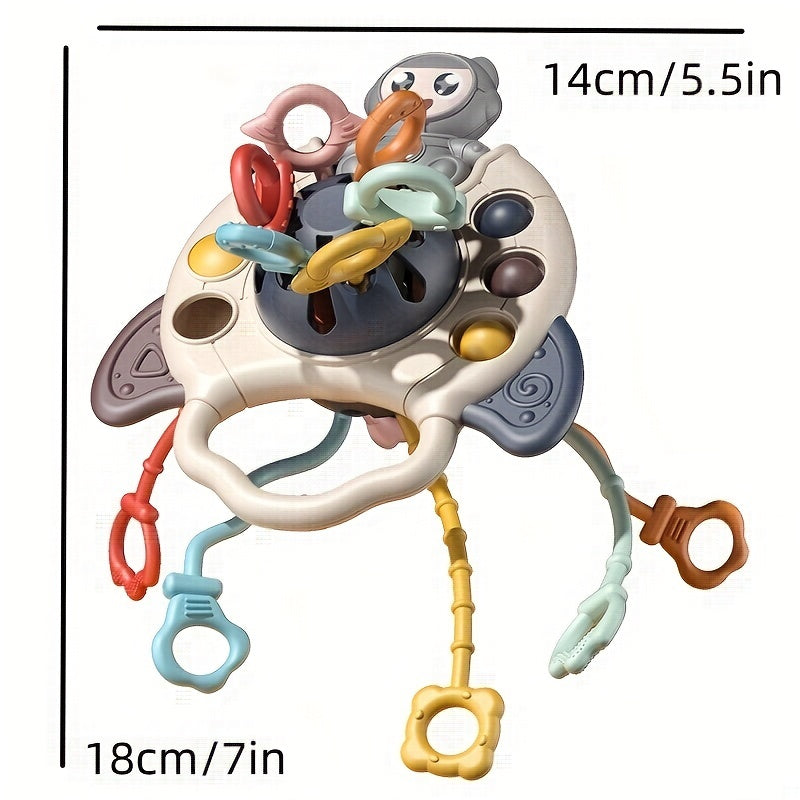 Baby Finger Flying Saucer Toy Hand Fine Motor Training