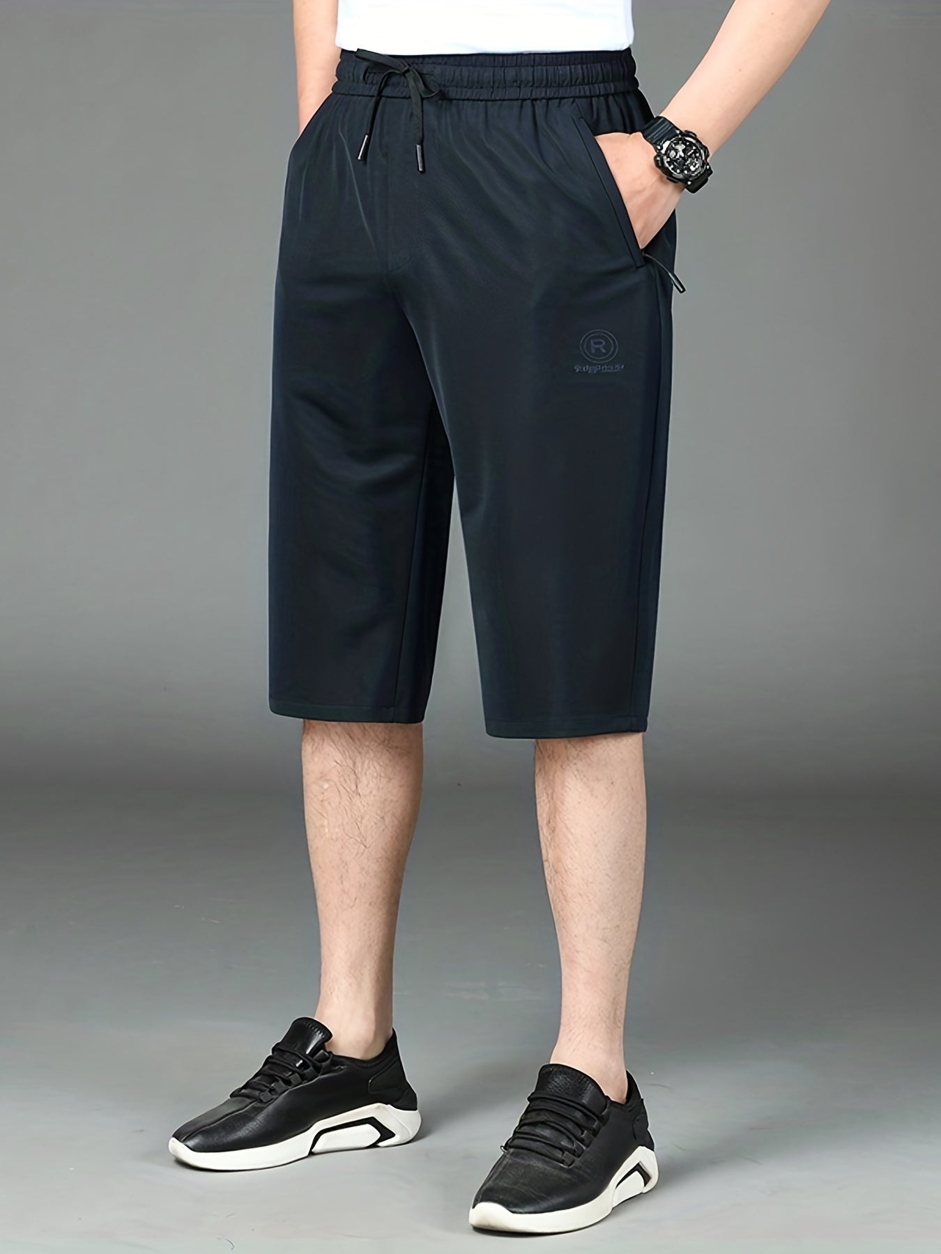 Men's Stretch Casual Shorts Quick Dry for Summer Fitness