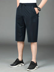 Men's Stretch Casual Shorts Quick Dry for Summer Fitness