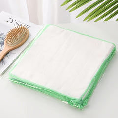 5pcs Bamboo Fiber Dish Cloths Kitchen Cleaning Rag