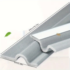 Weatherstrip Door Seal 299x72cm Inner Doors Soundproof Window T-shaped Door Bott
