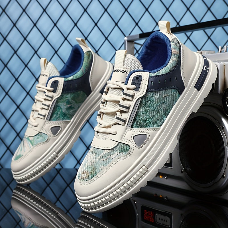 Men's Lace up Skate Shoes Good Traction Breathable Comfy