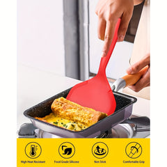 Japanese Silicone Pancake Spatula - Kitchen Utensils Set