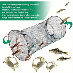1pc Fishing Bait Trap Crab Trap Collapsible Casting Net