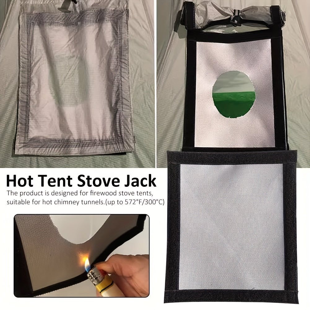 Fireproof Stove Jack Cloth Anti Scald For Hot Tent Camping Hiking