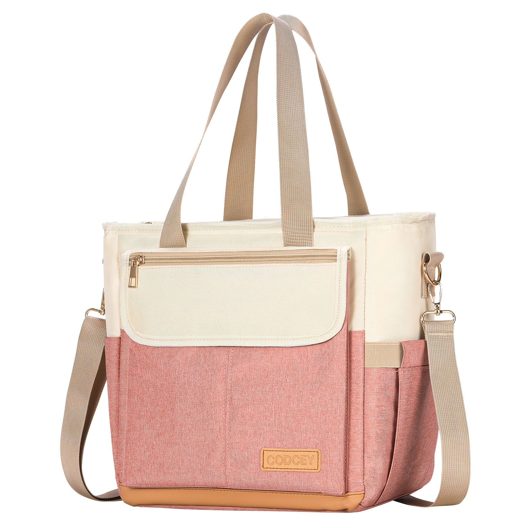 Insulated Picnic Cooler Bag Polyester Tote Ice Pack Outdoor Lunch Bag