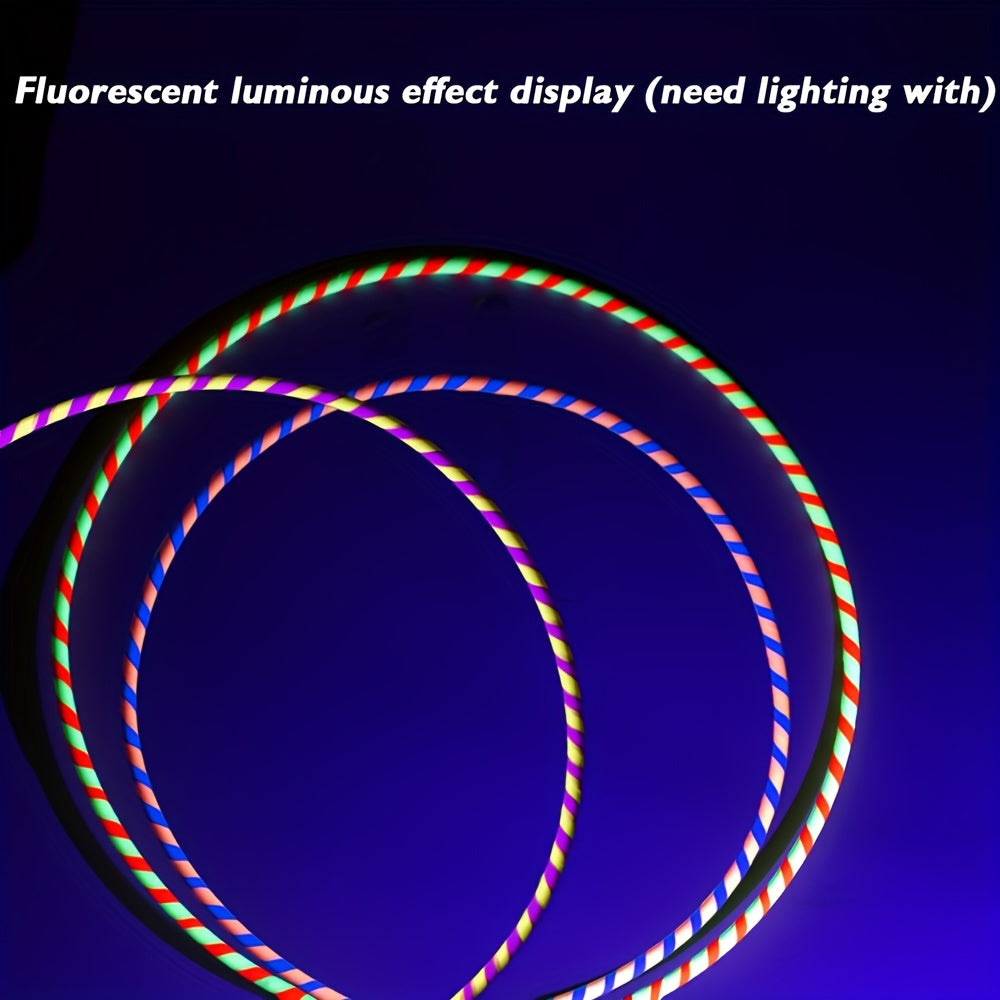 6pcs Fluorescent UV Cotton Tape High Viscosity Luminous Purple Light Tape