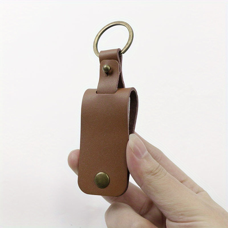 Leather Retro Style Keychain For Men