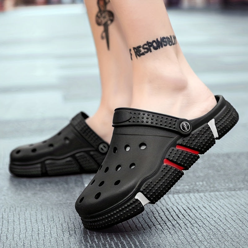 Men's Closed Toe Clogs Soft Sole Sandals