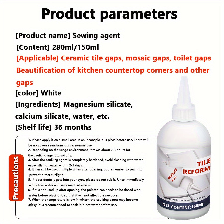 Large Capacity Beauty Seam Adhesive Grouting Waterproof Glue
