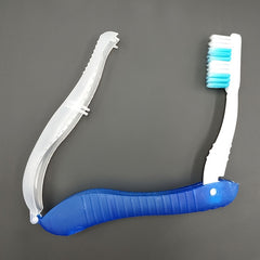 Portable Foldable Toothbrush for Travel Camping & Hiking