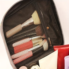 Large Travel Makeup Bag Waterproof Cosmetic Case for Women and Girls