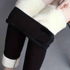 Fleece Lined Yoga Pants Warm Fitness Leggings Women's Activewear