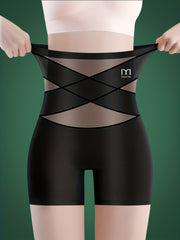 High Waist Boyshort Panties Comfy Butt Lifting Stretchy Intimates Panties